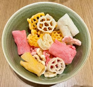 Indian savoury snacks  at Flow in Dubai