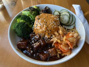 Bimiboa or something like that  at Blossoming Lotus in Portland