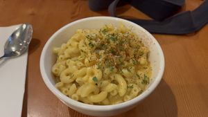 Mac and Cheese  at Blossoming Lotus in Portland