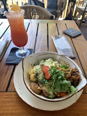 Marktfrisches Gemüse mit Rosmarinkartoffeln  at Melchers 1715 in Vechta