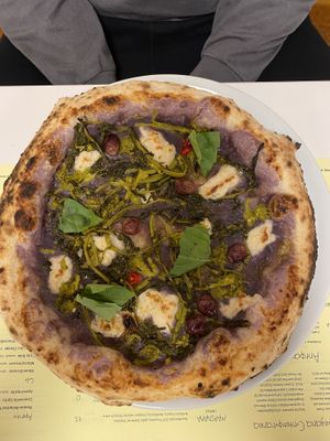 Violetta  at Al Catzone Pizza Napovegana in Berlin