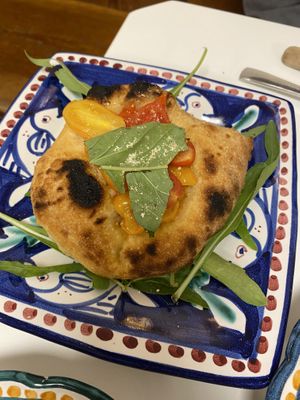 Montanare - Datterini Sauce  at Al Catzone Pizza Napovegana in Berlin