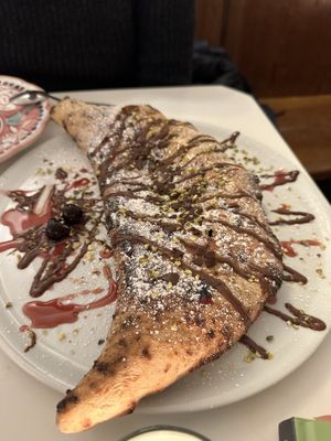 Sweet calzone   at Al Catzone Pizza Napovegana in Berlin