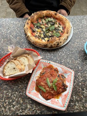 delicious!  at Al Catzone Pizza Napovegana in Berlin