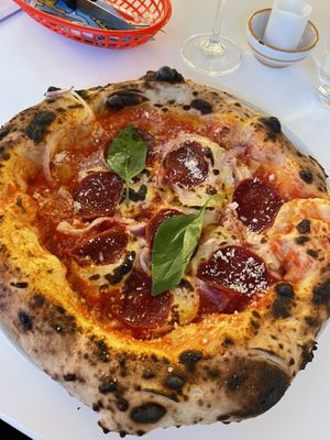 Super Diavola  at Al Catzone Pizza Napovegana in Berlin