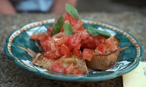 Bruschetta at Al Catzone Pizza Napovegana in Berlin