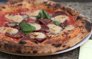 Diavola Pizza at Al Catzone Pizza Napovegana in Berlin