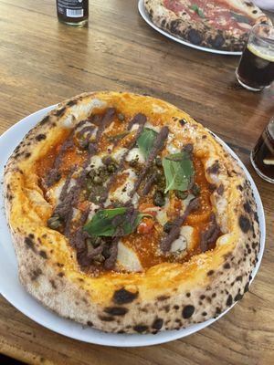 Pizza „Robert Marc"  at Al Catzone Pizza Napovegana in Berlin