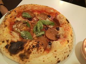 Vegan Pizza at Al Catzone Pizza Napovegana in Berlin