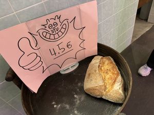 bread #Veganuary at Al Catzone Pizza Napovegana in Berlin