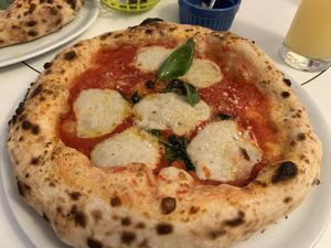 Margarita  at Al Catzone Pizza Napovegana in Berlin