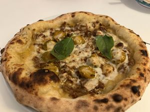 Pulled porkk  at Al Catzone Pizza Napovegana in Berlin