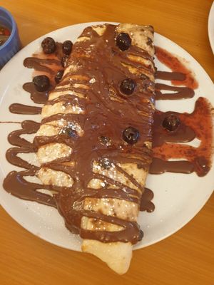 Dessert at Al Catzone Pizza Napovegana in Berlin