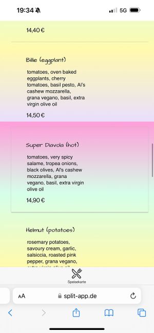   at Al Catzone Pizza Napovegana in Berlin