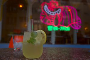 Limoncello spritz at Al Catzone Pizza Napovegana in Berlin