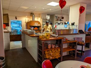 Inside of Al Catzone Pizza Napovegana at Al Catzone Pizza Napovegana in Berlin