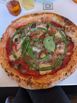 Billie at Al Catzone Pizza Napovegana in Berlin