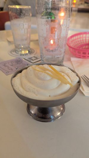 Lemon tiramisu at Al Catzone Pizza Napovegana in Berlin