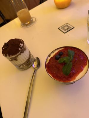 Tiramisu & Panna Cotta   at Al Catzone Pizza Napovegana in Berlin