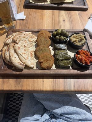 Meze Vegane Shtëpise  at OPA - Greek Street Food in Tirana