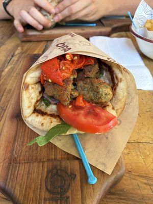   at OPA - Greek Street Food in Tirana