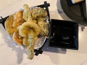 Veggie tempura  at Nori in Arcata