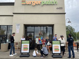 Burger Patch supporting Blackberry Creek Farm Sanctuary  at Burger Patch - Land Park in Sacramento