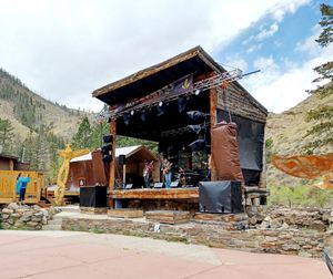 Music stage at The Mishawaka in Bellvue