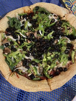 Veg Out with Vegan Cheese (medium)  at Mellow Mushroom in Fayetteville