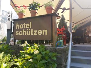 Entrance at Hotel Restaurant Schützen in Lauterbrunnen