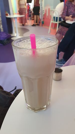 Protein shake with salted caramelq at Tokyo Boom in Vienna