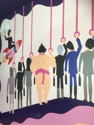 Decor at Tokyo Boom in Vienna