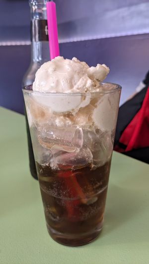 Cola float at Tokyo Boom in Vienna