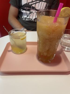 Yuzu Crush and Yuzu tea  at Tokyo Boom in Vienna