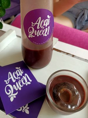 Energy drink at Acai Queen in Ubud