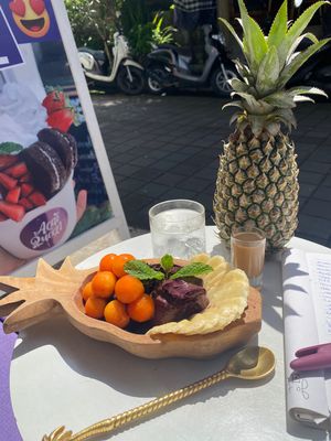 Tasty bowl   at Acai Queen in Ubud