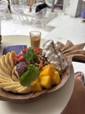 Açaí bowl  at Acai Queen in Ubud