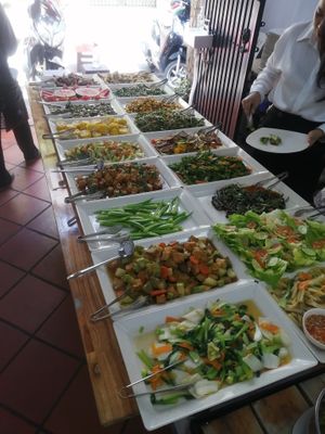 buffet at Tâm Đức in Ho Chi Minh City