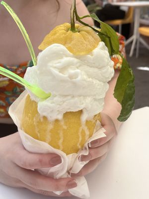   at Gelateria Primavera in Sorrento