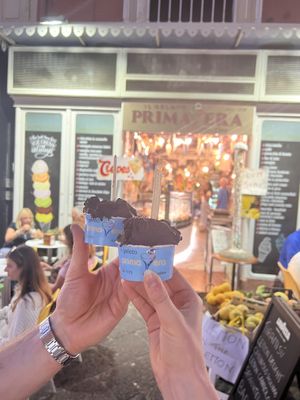   at Gelateria Primavera in Sorrento