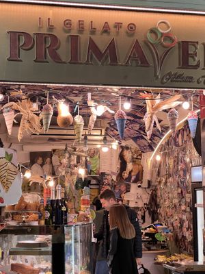   at Gelateria Primavera in Sorrento