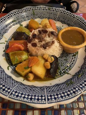 Vegetarian Babilonia  at Habibi in Tenerife