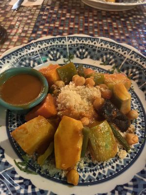 Vegetarian Couscous   at Habibi in Tenerife