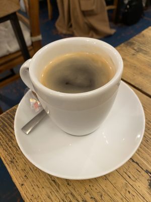 Coffee  at The Painted Rooster in Edinburgh