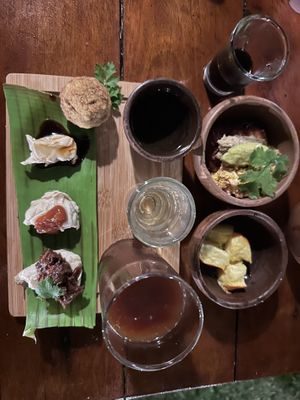 Couvert/degustação vegana a base de caju  at Armazém do Burro in Jijoca De Jericoacoara