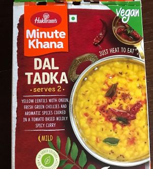 Dal tadka-alcuni prodotti pronti che ho preso   at Ethnic World in Padua