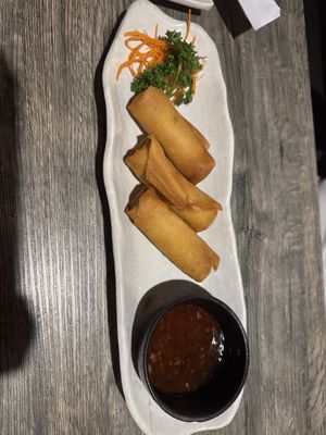Spring rolls  at Umami in Melbourne