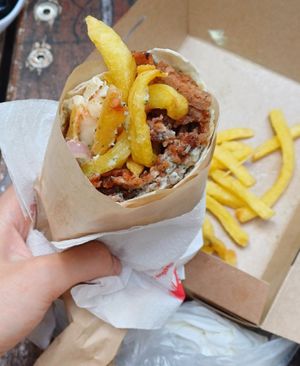  at Falafel House in Thessaloniki