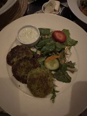 Zucchini croquettes   at Nomad in Marrakech
