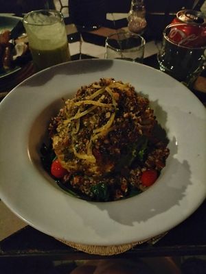 Cauliflower quinoa at Nomad in Marrakech